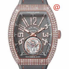 Franck Muller V41TDNBRCD5NTT(TTDIAM5N) Vanguard Tourbillon Mens Hand Wind Watch