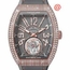Franck Muller V41TDNBRCD5NTT(TTDIAM5N) Vanguard Tourbillon Mens Hand Wind Watch