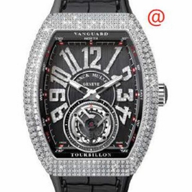 Franck Muller V41TDNBRCDACNR(NRDIAMAC) Vanguard Tourbillon Mens Automatic Watch