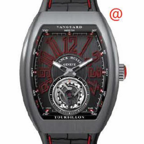 Franck Muller V41TTTBRER(NRNRRGE) Vanguard Tourbillon Mens Hand Wind Watch