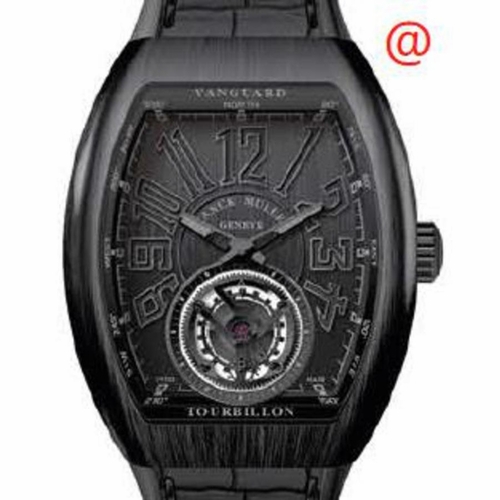 Franck Muller V41TTTNRBRNR(NRNRNR) Vanguard Tourbillon Mens Hand Wind Watch