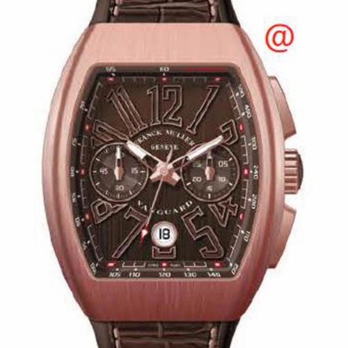 Franck Muller V45CCDT5NBRBN(BNBN5NBR) Vanguard Mens Chronograph Automatic Watch