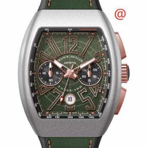 Franck Muller V45CCDTCIRVRACMC5NBR(VRVR5NBR) Vanguard Mens Chronograph Automatic Watch