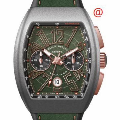 Franck Muller V45CCDTCIRVRTTMC5NBR(VRVR5NBR) Vanguard Mens Chronograph Automatic Watch