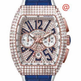 Franck Muller V45CCDTDCD5NBU(DIAMBL5N) Vanguard Classical Mens Chronograph Automatic Watch