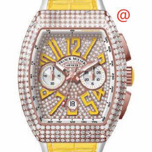 Franck Muller V45CCDTDCD5NJA(DIAMJA5N) Vanguard Mens Chronograph Automatic Watch