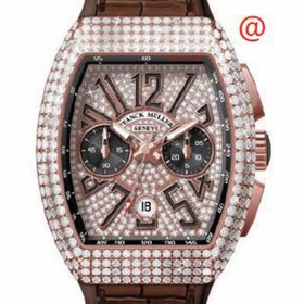Franck Muller V45CCDTDCD5NNR(DIAMNR5N) Vanguard Classical Unisex Chronograph Automatic Watch