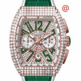 Franck Muller V45CCDTDCD5NVR(DIAMVR5N) Vanguard Classical Mens Chronograph Automatic Watch
