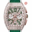 Franck Muller V45CCDTDCD5NVR(DIAMVR5N) Vanguard Classical Mens Chronograph Automatic Watch