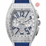 Franck Muller V45CCDTDCDACBU(DIAMBLAC) Vanguard Classical Mens Chronograph Automatic Watch