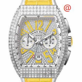 Franck Muller V45CCDTDCDACJA(DIAMJAAC) Vanguard Mens Chronograph Automatic Watch