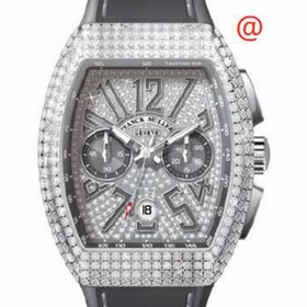 Franck Muller V45CCDTDCDACTT(DIAMTTAC) Vanguard Mens Chronograph Automatic Watch