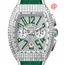 Franck Muller V45CCDTDCDACVR(DIAMVRAC) Vanguard Classical Mens Chronograph Automatic Watch