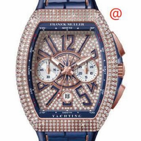Franck Muller V45CCDTDCDYACHTING5NBL(DIAMBL5N) Vanguard Yachting Mens Chronograph Automatic Watch