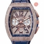 Franck Muller V45CCDTDCDYACHTING5NBL(DIAMBL5N) Vanguard Yachting Mens Chronograph Automatic Watch