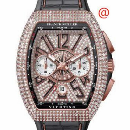 Franck Muller V45CCDTDCDYACHTING5NNR(DIAMNR5N) Vanguard Yachting Mens Chronograph Automatic Watch