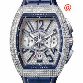 Franck Muller V45CCDTDCDYACHTINGACBL(DIAMBLAC) Vanguard Yachting Mens Chronograph Automatic Watch