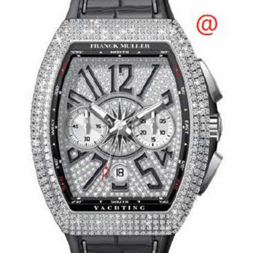 Franck Muller V45CCDTDCDYACHTINGACNR(DIAMNRAC) Vanguard Yachting Mens Chronograph Automatic Watch
