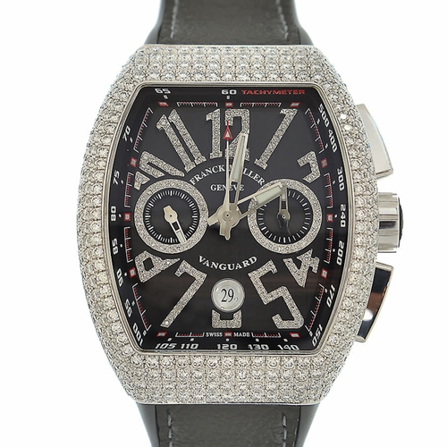 Franck Muller V45CCDTDNBRCD(ACNR) Vanguard Mens Chronograph Automatic Watch