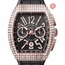 Franck Muller V45CCDTDNBRCD5NNR(NRDIAM5N) Vanguard Classical Mens Chronograph Automatic Watch