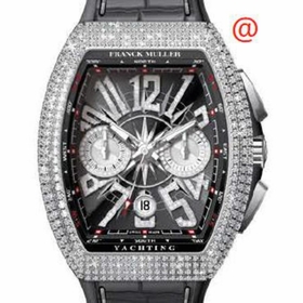 Franck Muller V45CCDTDNBRCDYACHTINGACNR(NRDIAMAC) Vanguard Yachting Mens Chronograph Automatic Watch