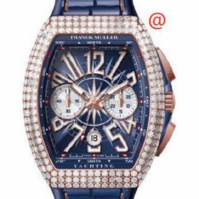 Franck Muller V45CCDTDYACHTING5NBL(BLBLC5N) Vanguard Yachting Mens Chronograph Automatic Watch