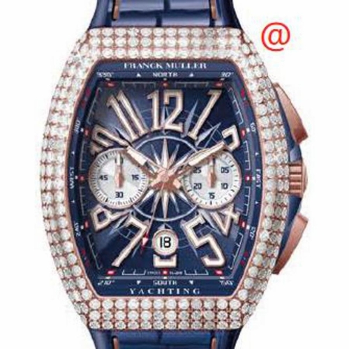 Franck Muller V45CCDTDYACHTING5NBL(BLBLC5N) Vanguard Yachting Mens Chronograph Automatic Watch