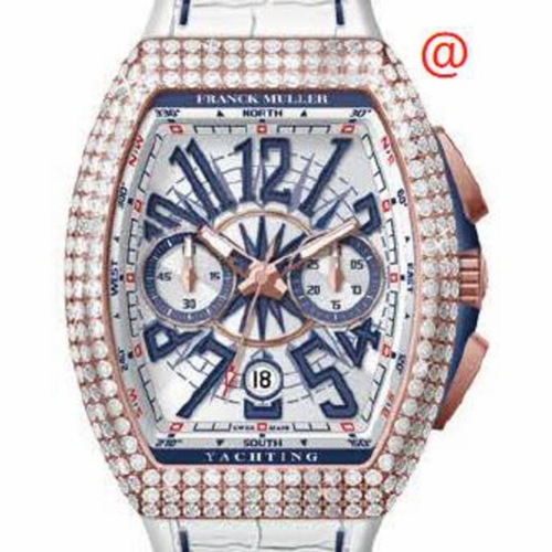 Franck Muller V45CCDTDYACHTING5NBL(BLCBLBL) Vanguard Yachting Mens Chronograph Automatic Watch