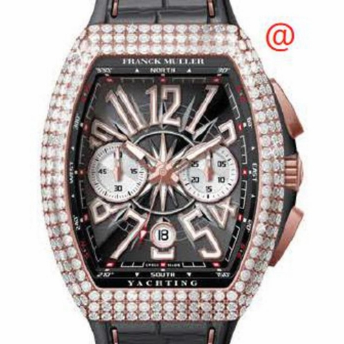 Franck Muller V45CCDTDYACHTING5NNR(NRBLC5N) Vanguard Yachting Mens Chronograph Automatic Watch