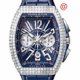 Franck Muller V45CCDTDYACHTINGACBL(BLBLCAC) Vanguard Yachting Mens Chronograph Automatic Watch