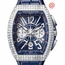 Franck Muller V45CCDTDYACHTINGACBL(BLBLCAC) Vanguard Yachting Mens Chronograph Automatic Watch