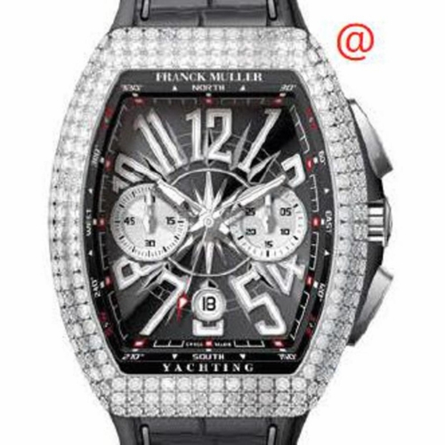 Franck Muller V45CCDTDYACHTINGACNR(NRBLCAC) Vanguard Yachting Mens Chronograph Automatic Watch