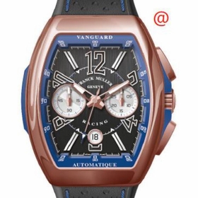Franck Muller V45CCDTRCG5NBL(NRNRBLC) Vanguard Mens Chronograph Automatic Watch