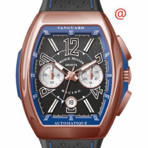 Franck Muller V45CCDTRCG5NBL(NRNRBLC) Vanguard Mens Chronograph Automatic Watch