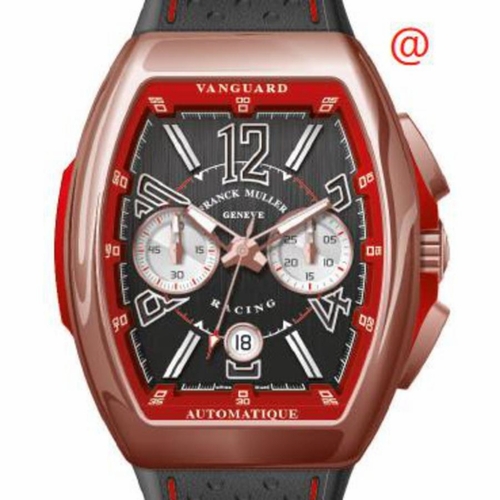 Franck Muller V45CCDTRCG5NER(NRNRBLC) Vanguard Mens Chronograph Automatic Watch