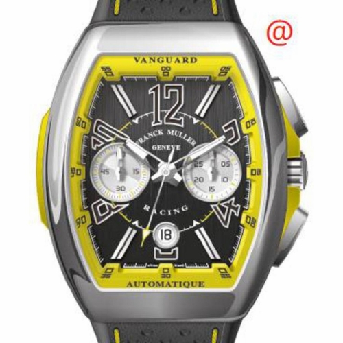 Franck Muller V45CCDTRCGACJA(NRNRBLC) Vanguard Mens Chronograph Automatic Watch