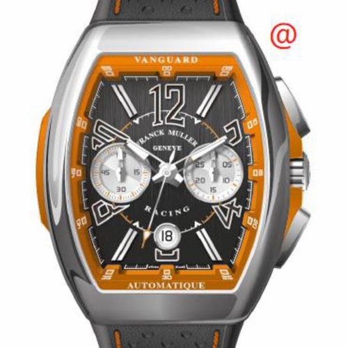 Franck Muller V45CCDTRCGACOR(NRNRBLC) Vanguard Mens Chronograph Automatic Watch