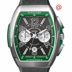 Franck Muller V45CCDTRCGACVR(NRNRBLC) Vanguard Mens Chronograph Automatic Watch