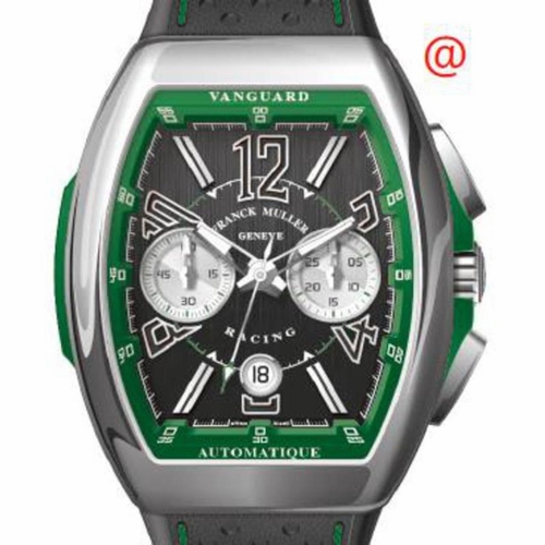 Franck Muller V45CCDTRCGACVR(NRNRBLC) Vanguard Mens Chronograph Automatic Watch