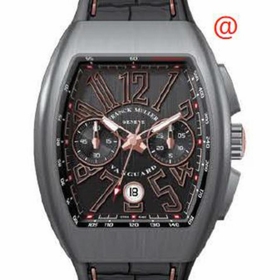 Franck Muller V45CCDTTTBR5NBR(NRNR5NBR) Vanguard Grande Date Mens Chronograph Automatic Watch