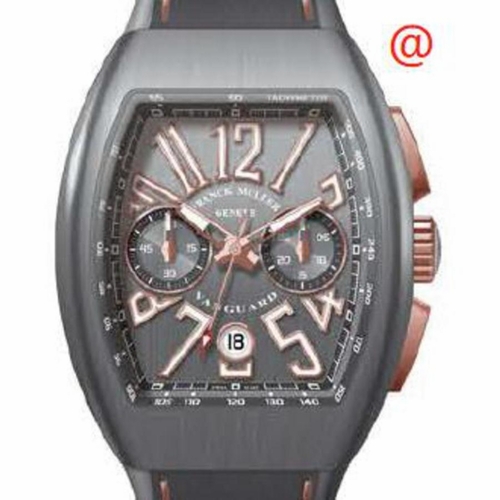 Franck Muller V45CCDTTTBRSTG(TTBLC5N) Vanguard Grande Date Mens Chronograph Automatic Watch