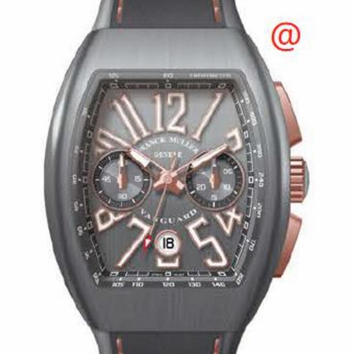 Franck Muller V45CCDTTTBRSTGBR(TTBLC5NBR) Vanguard Grande Date Mens Chronograph Automatic Watch
