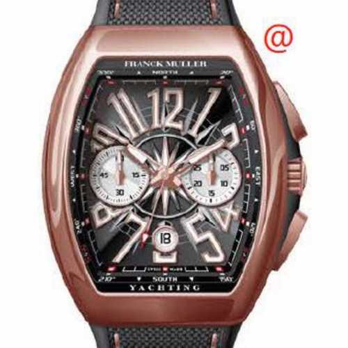 Franck Muller V45CCDTYACHTING5NNR(NRBLC5N) Vanguard Yachting Mens Chronograph Automatic Watch