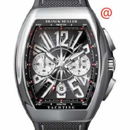 Franck Muller V45CCDTYACHTINGACNR(NRBLCAC) Vanguard Yachting Mens Chronograph Automatic Watch