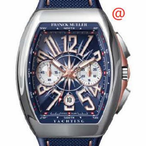 Franck Muller V45CCDTYACHTINGSTGAC5N(BLBLC5N) Vanguard Yachting Mens Chronograph Automatic Watch