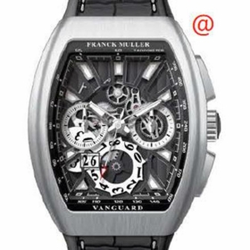 Franck Muller V45CCGDSQTACBRNR(NRLUMACBR) Vanguard Grande Date Mens Chronograph Automatic Watch