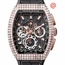 Franck Muller V45CCGDSQTD5NNR(NRLUM5N) Vanguard Grande Date Mens Chronograph Automatic Watch