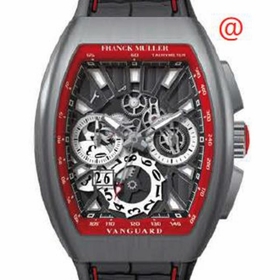 Franck Muller V45CCGDSQTTTBRNR(NRLUMNRRGE) Vanguard Grande Date Mens Chronograph Automatic Watch