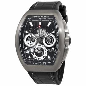 Franck Muller V45CCGDSQTTTBRNR(NRLUMTTBR) Vanguard Grande Date Mens Chronograph Automatic Watch