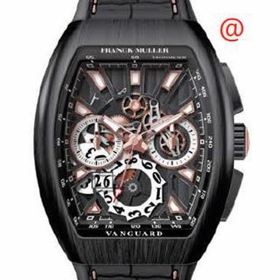 Franck Muller V45CCGDSQTTTNRBR5N(NRLUM5N) Vanguard Grande Date Mens Chronograph Automatic Watch